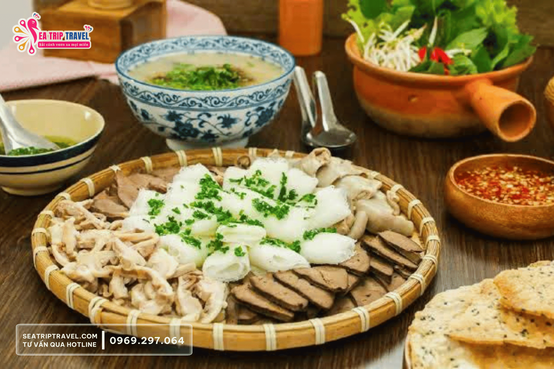 Bánh hỏi lòng heo