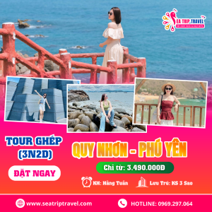 Tour Quy Nhơn Phú Yên 3 ngày 2 đêm