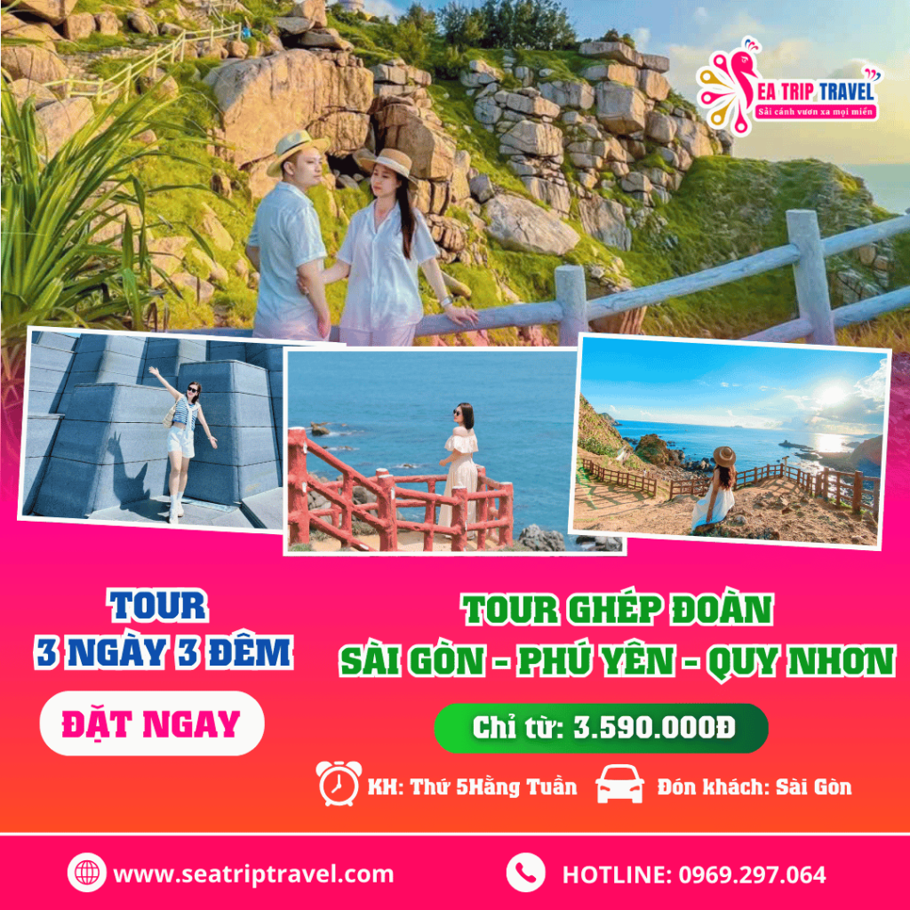 Tour Sài Gòn - Phú Yên - Quy Nhơn 3 Ngày 3 Đêm