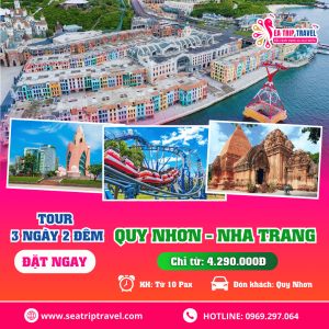 Tour Quy Nhơn Nha Trang 3 ngày 2 đêm
