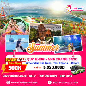 Tour Nha Trang 3N2Đ Từ Quy Nhơn