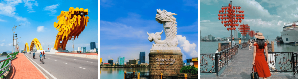 (Ảnh: Cầu Rồng - Cầu Tình Yêu)