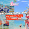 Tour 3 đảo Nha Trang 1 ngày