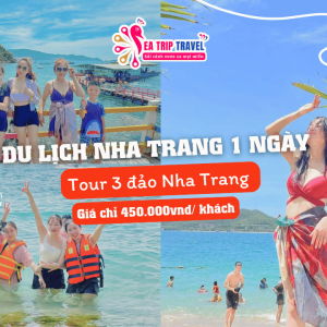Tour 3 đảo Nha Trang 1 ngày