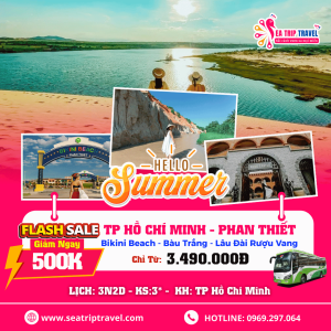 Tour Phan Thiết từ TP Hồ Chí Minh 3 ngày 2 đêm