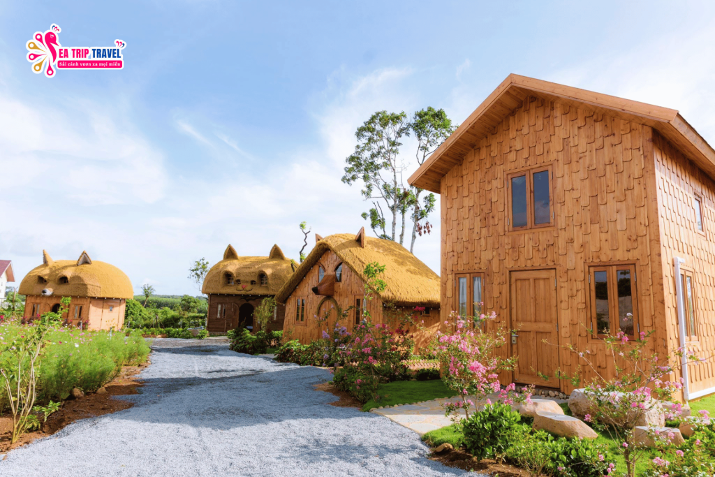 Khu Homestay độc đáo tại Khu du lịch Làng Mây Sơn Hòa
